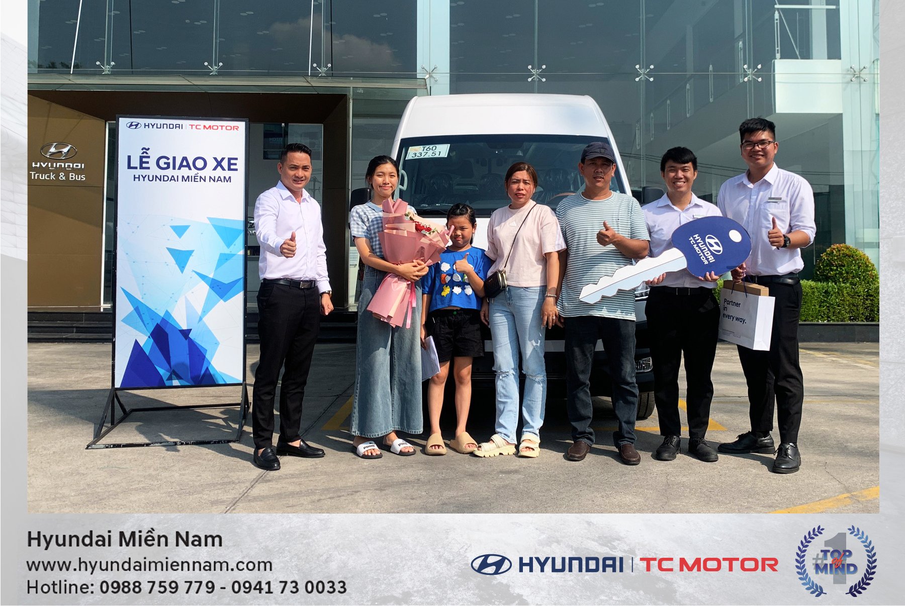 Lễ bàn giao xe Hyundai Miền Nam