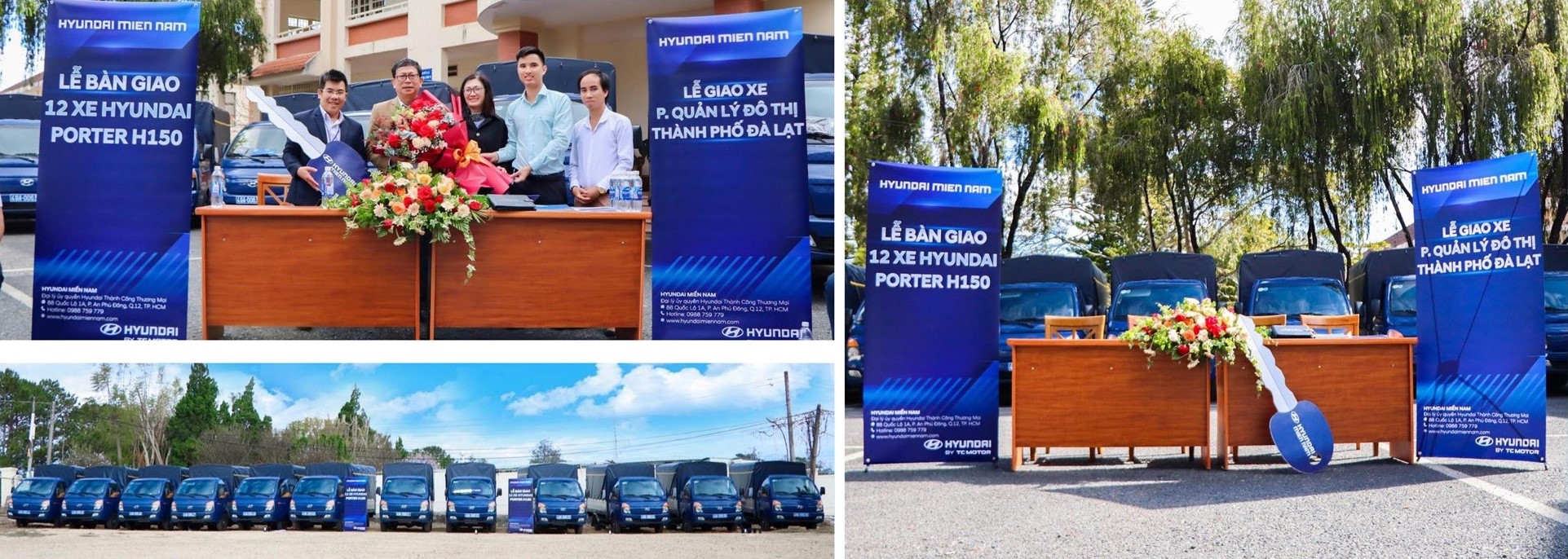 Lễ Bàn Giao Lô 12 Xe Hyundai New Porter H150