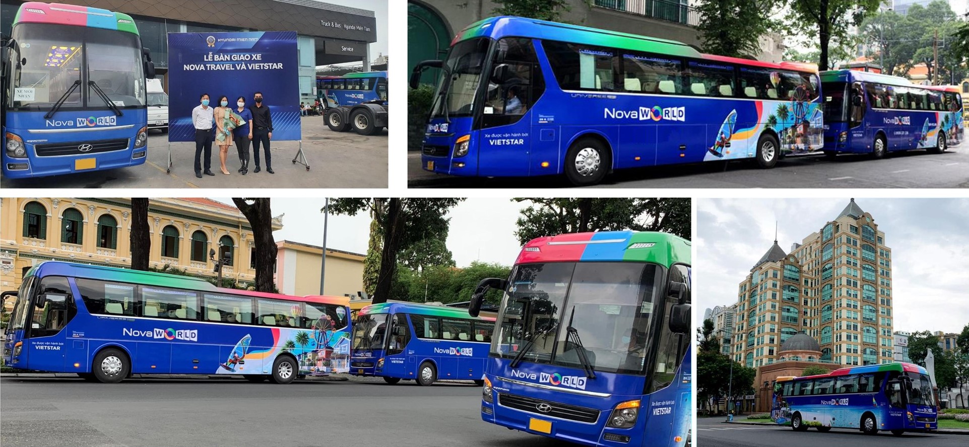 Lễ Bàn Giao Lô 18 Xe Hyundai Universe