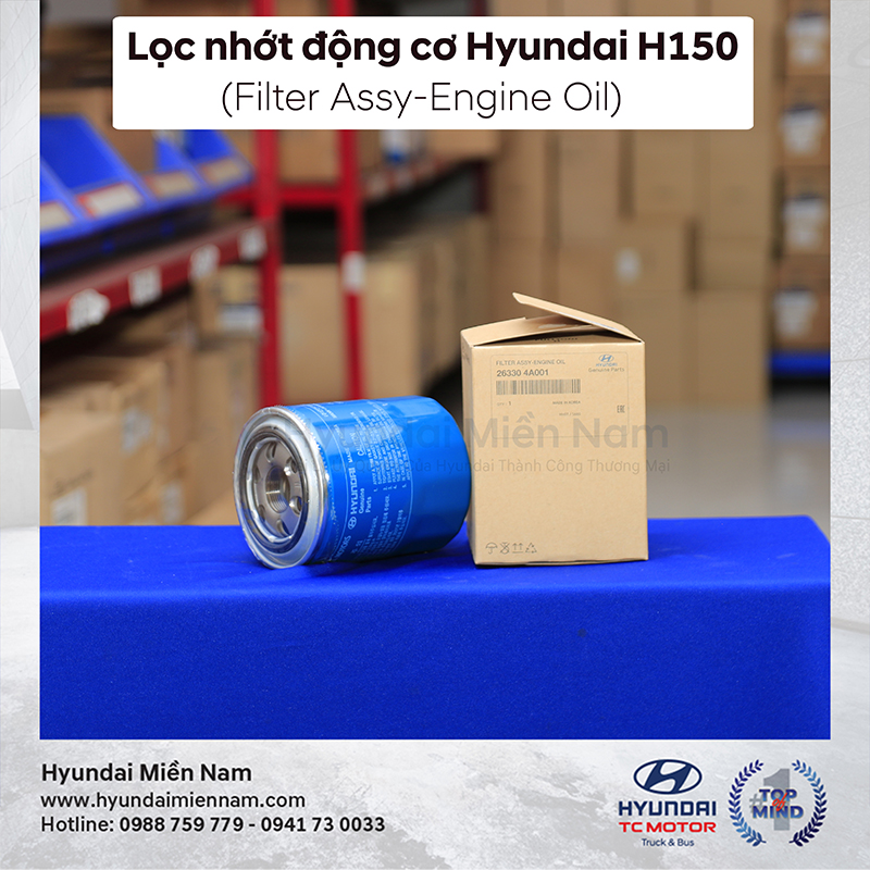 Lọc nhớt động cơ H150