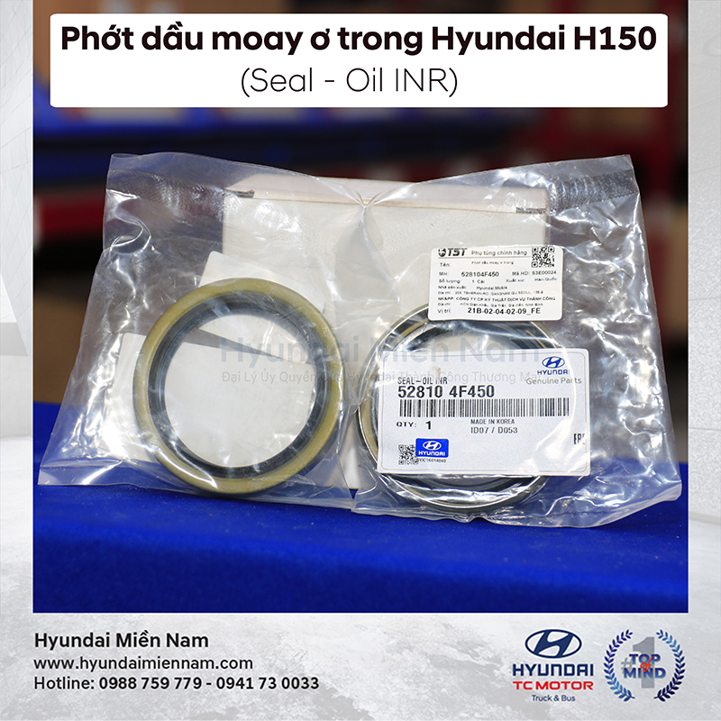 Phớt dầu moay ơ trong H150