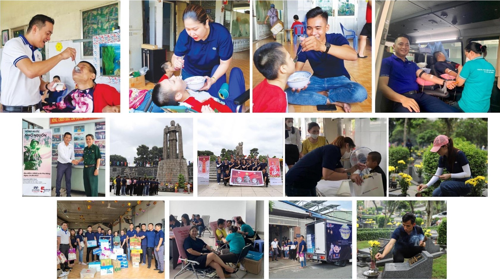 San Sẻ Yêu Thương Và đóng Góp Cho Xã Hội Là Nét Văn Hóa Riêng Biệt Của Hyundai Miền Nam