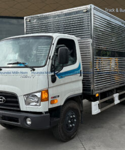 Xe tải Hyundai New Mighty W11SL thùng kín inox 7 tấn thùng dài 5m8