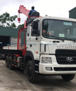 Xe Cẩu 3 Chân Hyundai Hd260 15 Tấn Thùng Dài 11m6 (3)
