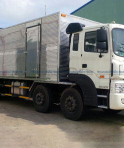 Xe Tải 4 Chân Hyundai Hd320 Thùng Kín 19 Tấn Thùng Dài 12m2 (2)