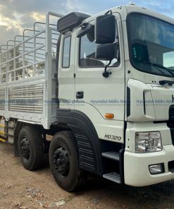 Xe Tải 4 Chân Hyundai Hd320 Thùng Mui Bạt 19 Tấn Thùng Dài 12m2 (5)