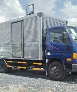 Xe Tải Hyundai New Mighty 110sl Thùng Kín Inox 7 Tấn Thùng Dài 5m8 (4)
