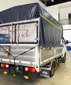 Xe Tải Hyundai New Porter H150 Thùng Mui Bạt 1.5 Tấn Thùng Dài 3m1 (3)
