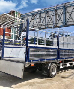 Xe Tải Hyundai New Mighty Ex8 Gt S2 Thùng Mui Bạt 7 Tấn Thùng Dài 5m3 (3)