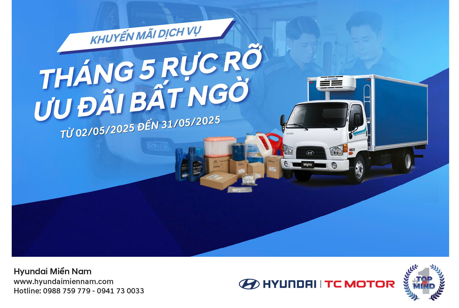 CHUONG TRINH UU DAI DICH VU THANG 5 2