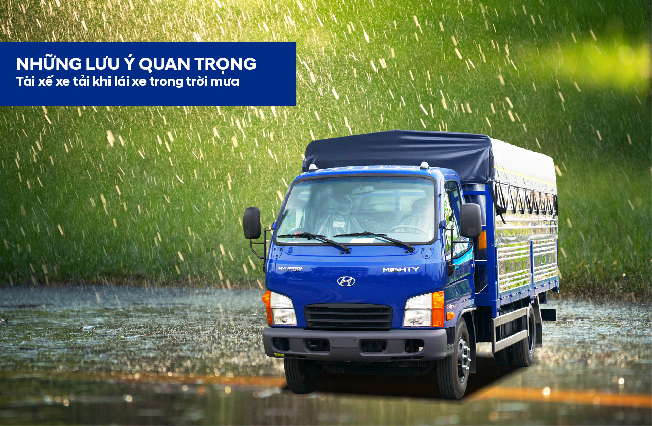 Nhung kien thuc va ky nang lai xe an toan trong mua