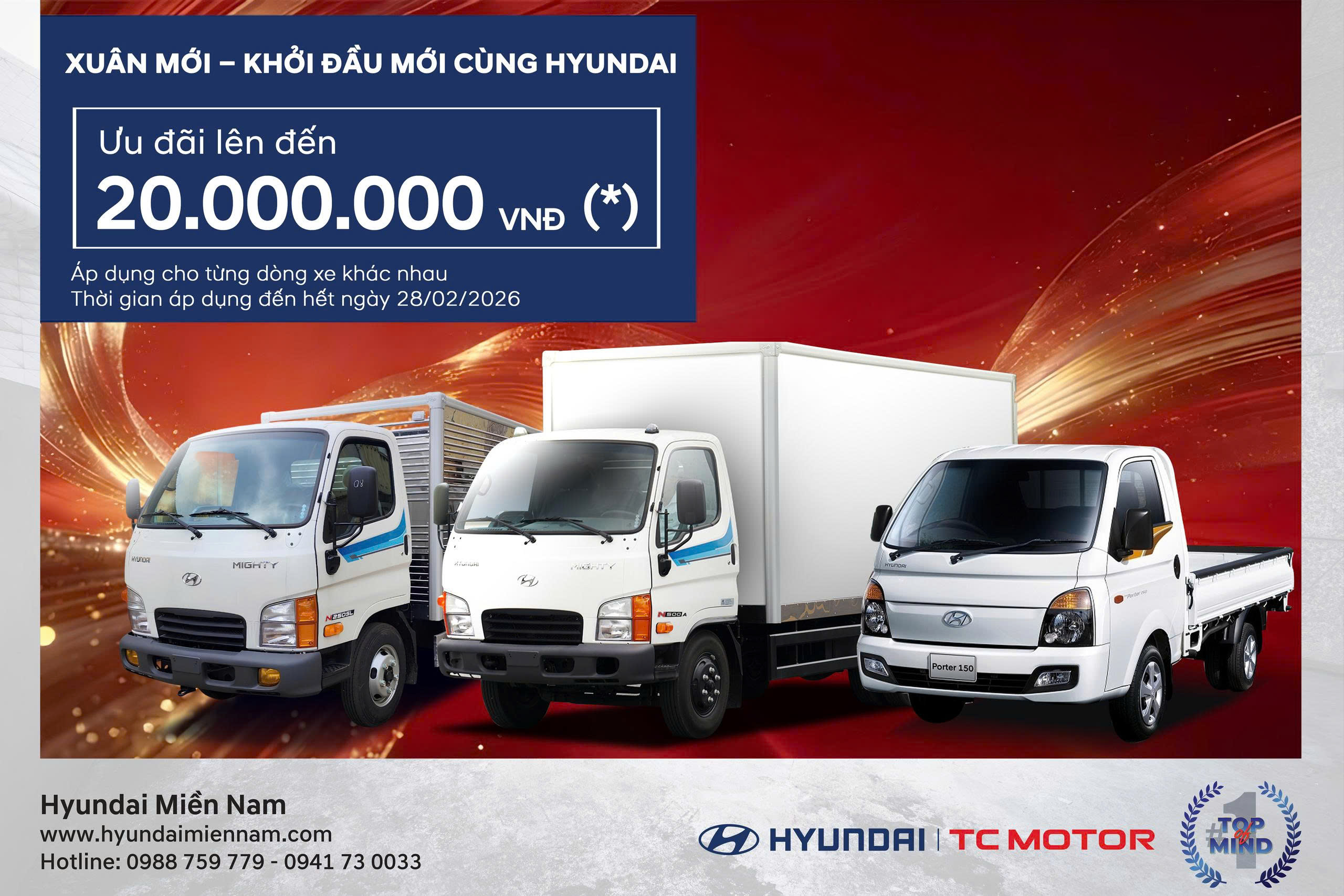 uu dai khai xuan 2026 tai Hyundai Mien Nam 4