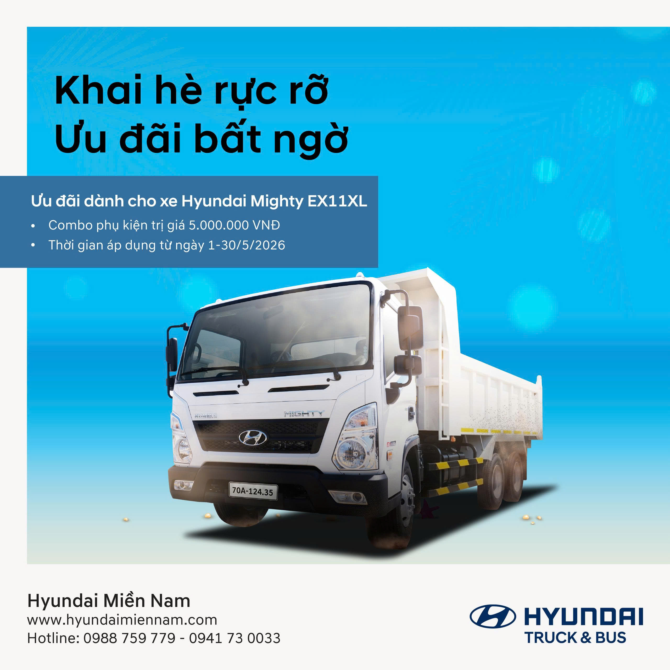 Gia xe Hyundai thang 5 va uu dai tai Hyundai Mien Nam 5