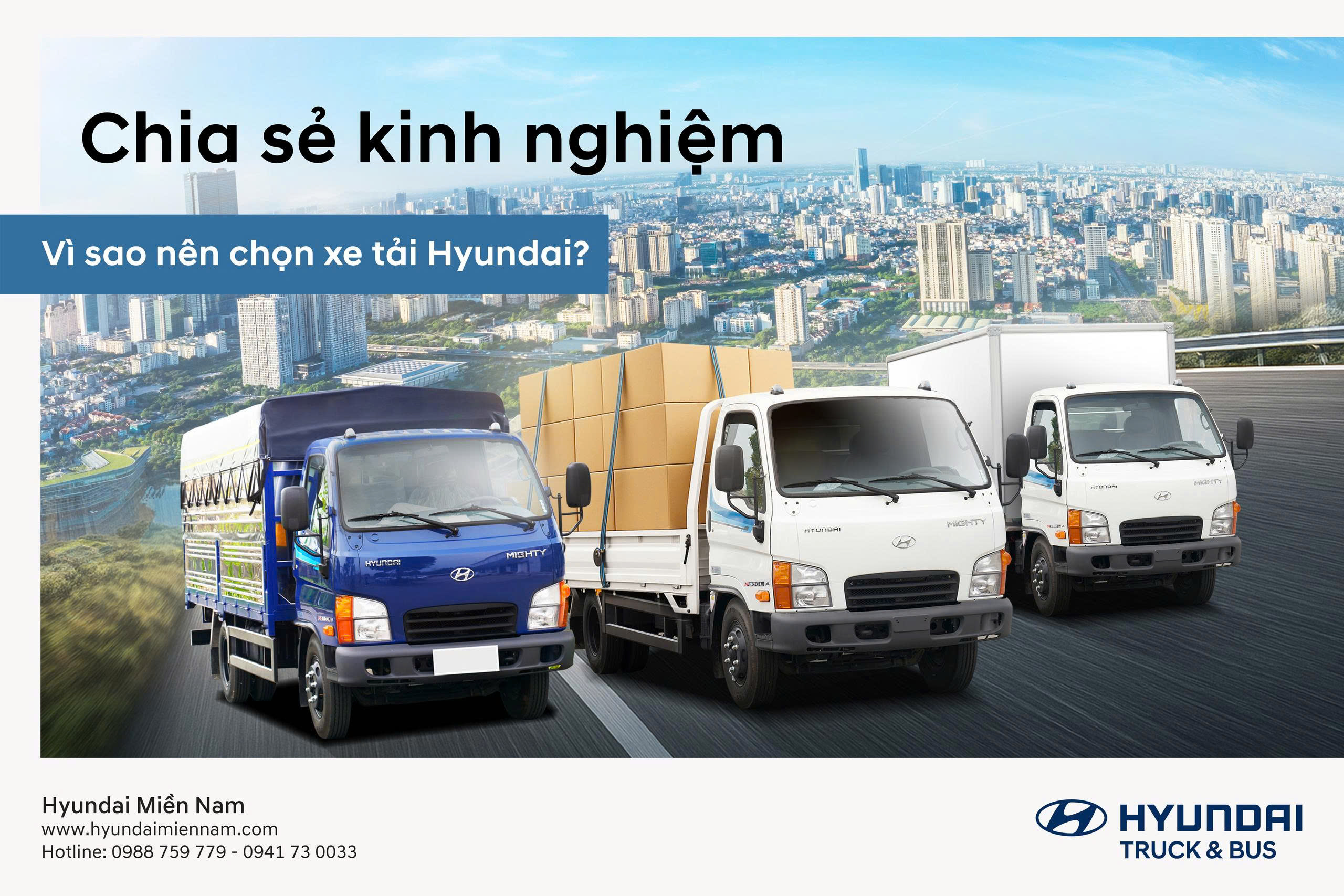 Vi sao nen chon xe tai Hyundai